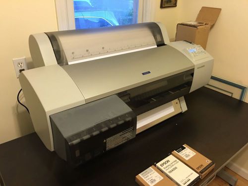 Epson Stylus Pro 7600 Wide Format Inkjet Roll Printer Plotter