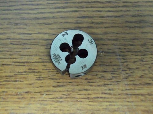 NEW GTD GREENFIELD TAP &amp; DIE ADJUSTABLE THREADING DIE HSS 12 - 24 NC 1&#034; OD