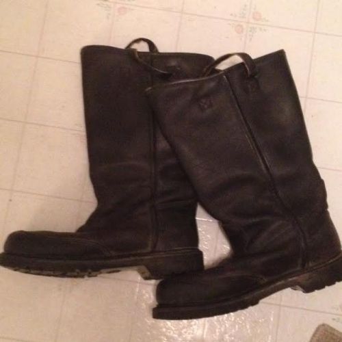 Pro Warrington Boots Black Leather Size 10.5 E