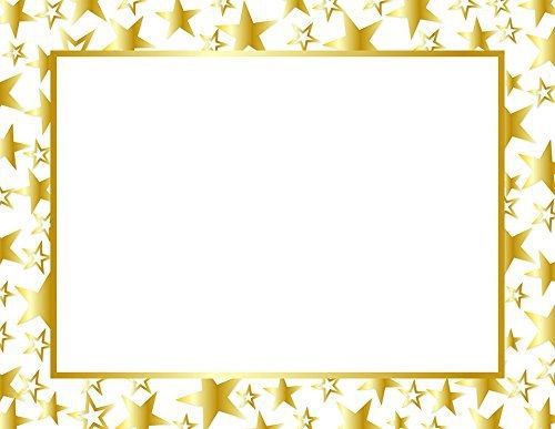 Great Papers! Twinkle Gold Foil Certificate, 8.5&#034; x 11&#034;, 50 Count (2014025)