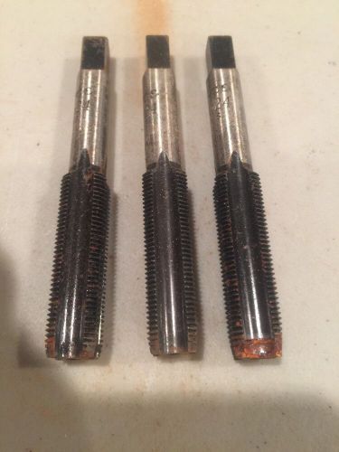 (3) Tap 1/2-25 NS Made in USA  NEW - ACE HANSON Qty 3
