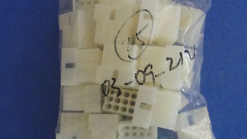03-09-2121 - QTY 25 - Molex  NEW 12POS .093 SERIES