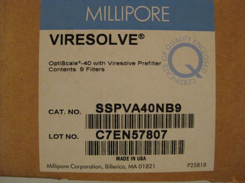 Millipore Viresolve Optiscale-40 cat# SSPVA40NB9 - Box of 9