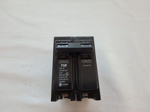 Thomas and betts tb250 circuit breaker type tb 2 pole 50 amp hacr style new each for sale