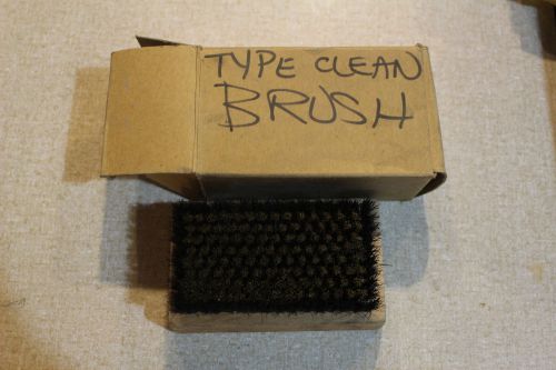 Letterpress Type Cleaning Brush