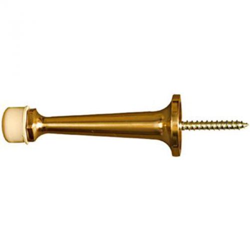 National Solid Brass 3&#034; Rigid Jamb Door Stop National N327-726 038613327726