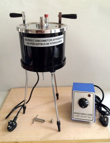 SAYBOLT VISCOMETER measure the viscosity of fluid/ Petroleum Products/Lubricants