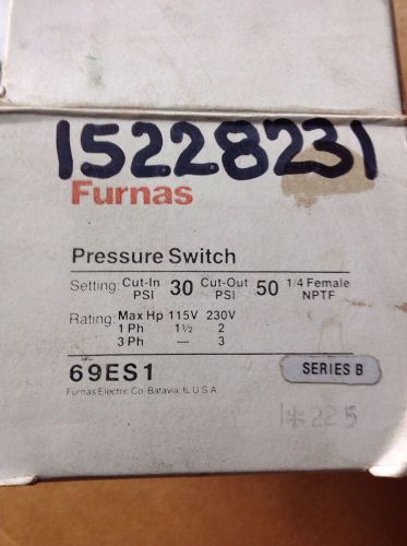 Furnas Pressure Switch 69ES1