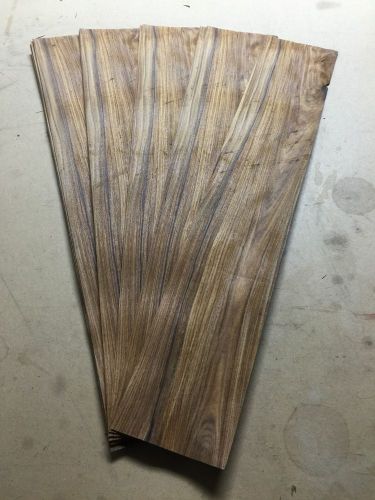 Wood Veneer Rosewood 5x26 20Pcs Total Raw Veneer  &#034;EXOTIC&#034; RW5 4-21-16