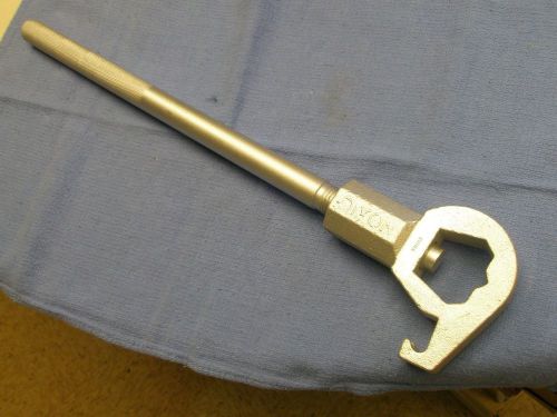 189 heavy duty adjustable fire hydrant wrench 18&#034; long dixon valve for sale
