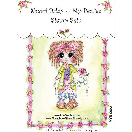 &#034;My Besties Clear Stamps 4&#034;&#034;X6&#034;&#034;-Crafty Clair&#034;