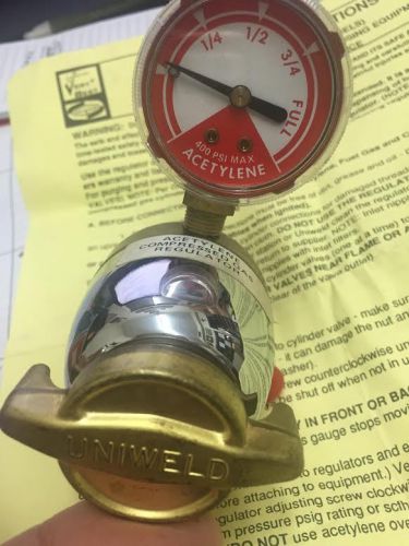 Uniweld RMC Acetylene Regulator CGA200 New in box