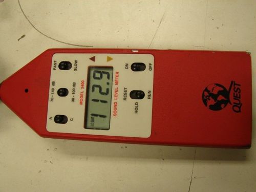 Quest 2400 sound level meter for sale