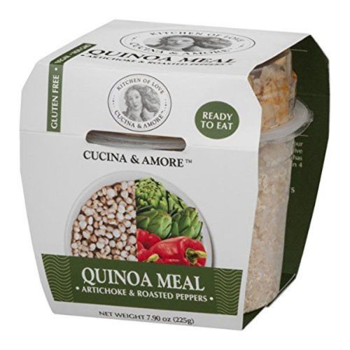 Cucina and Amore Artichoke and Roasted Peppers Quinoa Meal, 7.9 Ounce -- 6 pe...