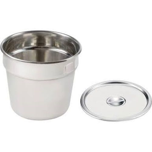 Wells 20587 Round Inset 7 quart with lid fits 8-1/2&#034; opening