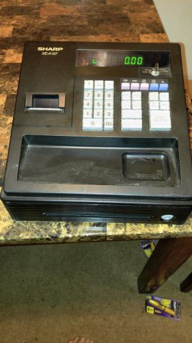 Sharp Electronic LED Cash Register XE-A107 (Tested, Working, with Key)