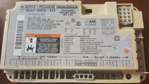 WHITE RODGERS FURNACE CONTROL BOARD 50A50-473 D330930P01 (0338)