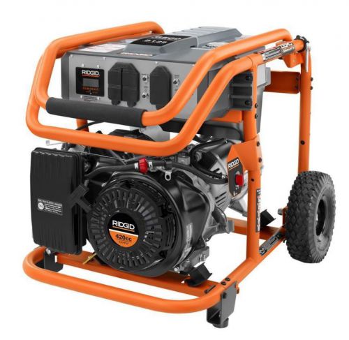 NEW Large 8 Gallon Tank 6,500-Watt 420cc Gasoline Powered Portable Generator