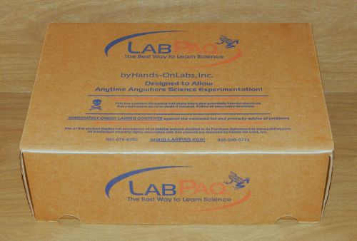 NEW IN BOX NIB LABPAQ AP-1 CAT ANATOMY &amp; PHYSIOLOGY KIT ~ COMPLETE w/CD &amp; PAPERS