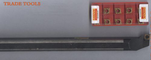 10pcs.SANDVIK CCMT 09T304-MM 2025+SANDVIK S25T-SCLCR09-M BORE TURNING