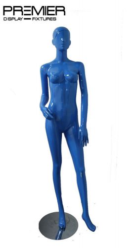 ABSTRACT FEMALE GLOSSY FIBERGLASS MANNEQUIN FASHION CLOTHING STORE DISPLAY #2