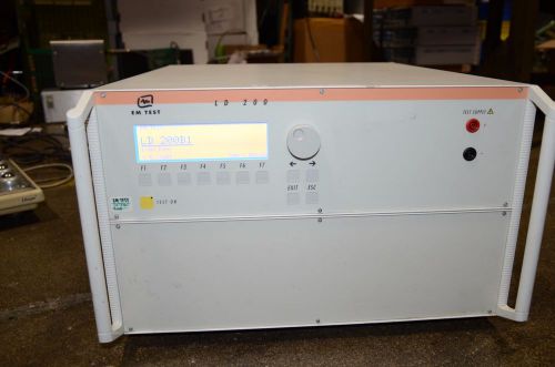 EM Test Amplifier Research Ametek LD 200B1 LD 200 Load Dump Test Equipment