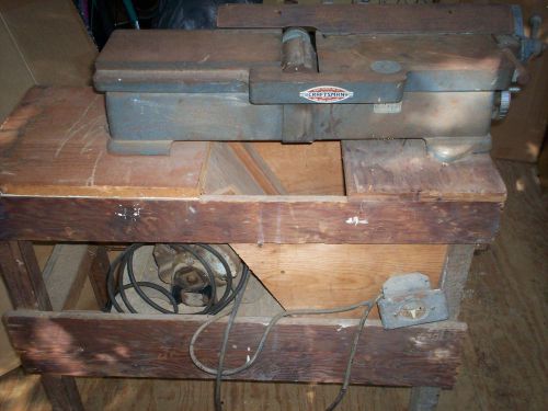 Vintage Sears Roebuck &amp; Co Craftsman Planer Joiner Mfg. by King Seely Corp.