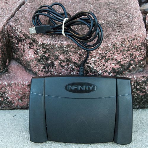 Infinity Transcription Foot Pedal IN-USB-2