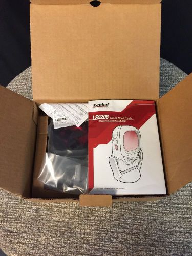 Symbol LS-9208-SR10007NSWR Barcode Scanner with Cradle New In Box