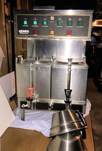 Curtis Gemini System 312L Model GEM-312L Coffee Brewer/Warmer/Maker