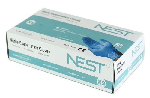 Nitrile Examination Gloves, Small, 100/Box, 200/Case #FL4013