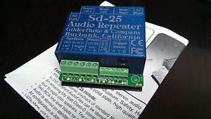 Gilderfluke sd-25 audio repeater  msrp $356.40 for sale