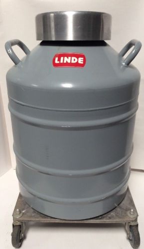 Linde Union Carbide Liquid Nitrogen Dewer Cryogenic Tank LR-30A