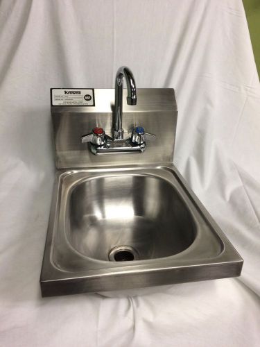 Krowne HS-9 space saver hand sink