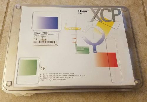 Dentsply rinn xcp-kit bite wing instrument holder instructions lot new 54-2001 for sale