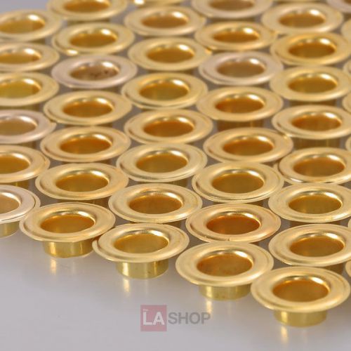 3/8&#034; #2 brass grommets and washers 1000 package ii 26748 for sale