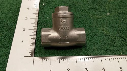 Sharpe cf8m 1/2 valve (skid-2) for sale