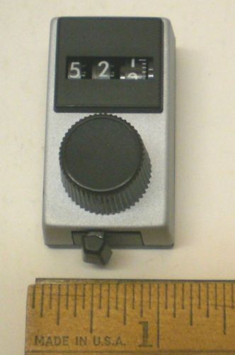 1 Precision 10 Turn Indicating Dial, SPECTROL # 15,1/4&#034; Shaft, Lot 4, Singapore