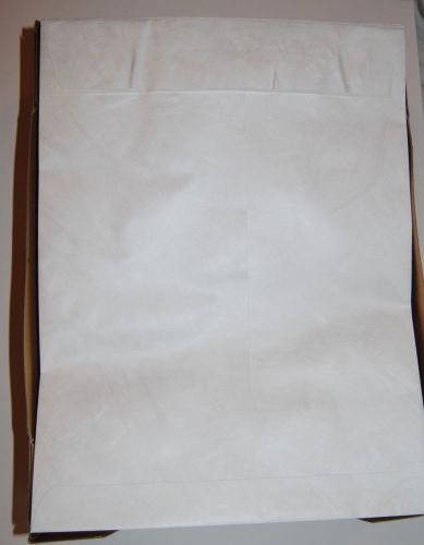 Tyvek Shipping Envelopes Quantity (10) 9&#034; x 12&#034; White Self-Seal Quality Park
