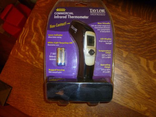 Taylor 9521 infrared thermometer w/ laser sight commercial grade for sale