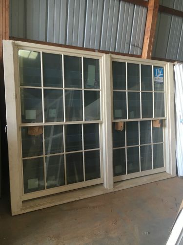 Twin single hung window