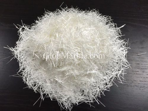 3/4&#034; (19mm) Concrete Fibers. Chopped Fiberglass Strands, AR Glass Fibers 1 LB