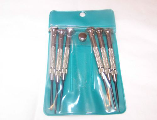 Grobet USA Precision Instrument Professional Screwdrivers--Screw Chuck Set Of 6