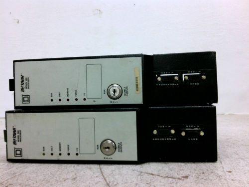 LOT OF 2 SCHNEIDER ELECTRIC PROCESSOR SY/MAX MODEL 500 8020SCP523