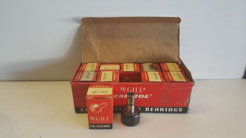 BOX OF (10) NEW OLD STOCK! MCGILL CAM FOLLOWERS CF-1 1/4-S