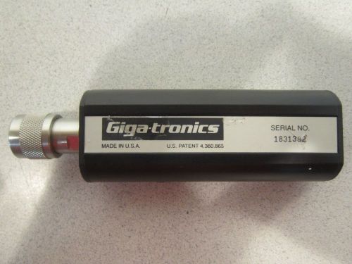 Gigatronics Power Sensor 80601A, 0.01-18 GHz, Must See! Nice Condition! BARGAIN!