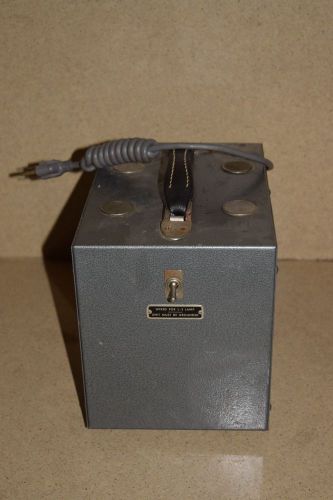 LEITZ MICROSCOPE LAMP POWER SUPPLY WIRED FOR L-2 LAMP