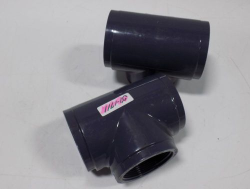 GSR 2&#034;  SCH 80 PVCI COUPLING LOT OF 2   D2464