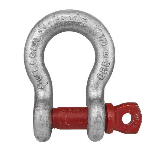 Crosby 7/16&#034; shackle, 4 pack for sale