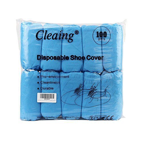 OpenBox Cleaing 50 Pairs Disposable Boot &amp; Shoe Covers,Polypropylene Size Fits